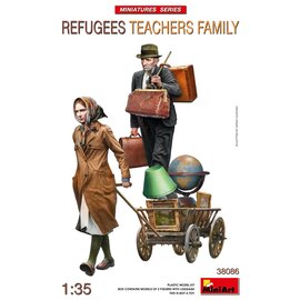 MiniArt MiniArt - Refugees - Teachers Family - 1:35