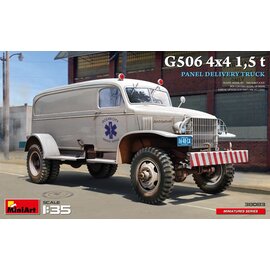 MiniArt MiniArt - G506 4x4 1,5t Panel Delivery Truck - 1:35