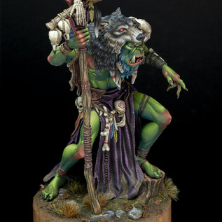 Rage Resin Models Morgut Wild Orc Shaman - 75mm