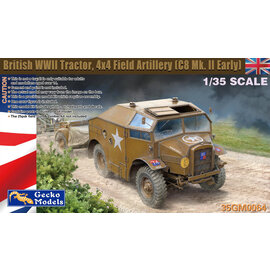 Gecko Models Gecko Models - British WWII Tractor, 4x4 Field Artillery (C8 Mk.II Early) - 1:35