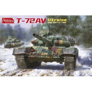 Amusing Hobby T-72AV Ukraine Main Battle Tank - 1:35