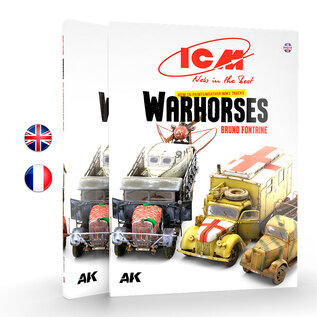 AK Interactive ICM - Warhorses - How to Paint & Weather WWII Trucks