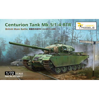 VESPID Models Centurion Mk.5/1 - 4. RTR British Main Battle Tank - 1:72