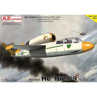 AZ Model Heinkel He 162S-9 "V-Tail Jet" - 1:72