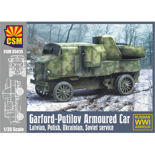Copper State Models Garford-Putilov Armoured Car - Latvian, Polish, Soviet Service - 1:35