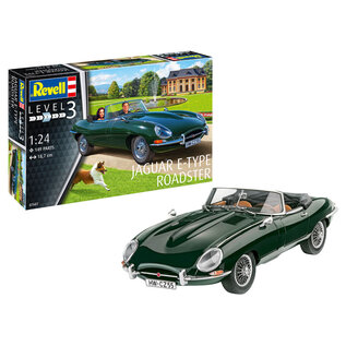 Revell Jaguar E-Type Roadster - 1:24