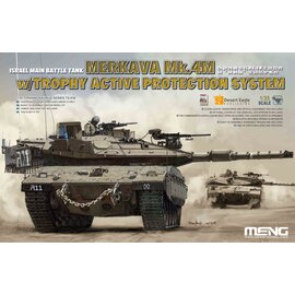 MENG MENG - Israel MBT Merkava Mk.4M w/ Trophy Active Protection System - 1:35