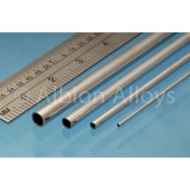 Albion Alloys Ltd. Albion Alloys - Aluminium Rohr 1x0,25x305 mm - Aluminium Tube