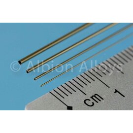 Albion Alloys Ltd. Albion Alloys - Messing Mikro Rohr 0,5x0,3x305 mm - Brass Micro Tube