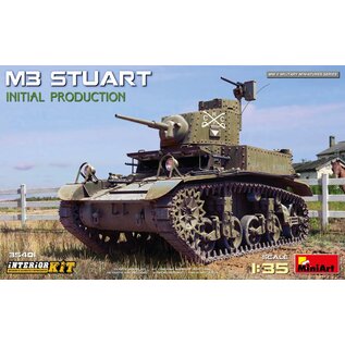 MiniArt M3 Stuart Initial Production w/Interior Kit - 1:35