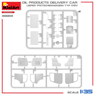 MiniArt Liefer Pritschenwagen Typ 170V - Oil Products Delivery Car - 1:35