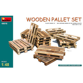 MiniArt MiniArt - Wooden Pallet Set - 1:48