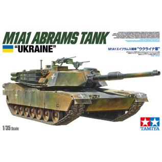 TAMIYA U.S. M1A1 Abrams - Ukraine - 1:35