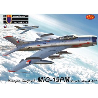 Kovozávody Prostějov Mikoyan-Gurevich MiG-19PM „Farmer“ - Czechoslovak AF - 1:72