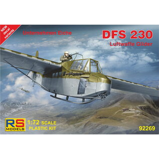 RS Models DFS 230 Luftwaffe Glider "Unternehmen Eiche" - 1:72