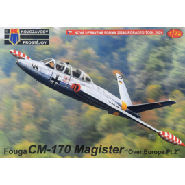 Kovozávody Prostějov Kovozávody Prostějov - Fouga CM-170 Magister Over Europe Pt 2 - 1:72