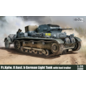 IBG Models Pz.Kpfw. II Ausf. B - German Light Tank with fuel trailer - 1:35