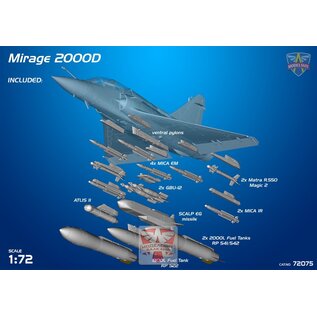 Modelsvit Dassault Mirage 2000D - 1:72
