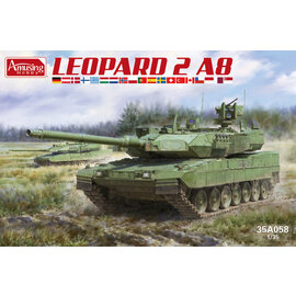 Amusing Hobby Amusing Hobby - German MBT Leopard 2A8 - 1:35