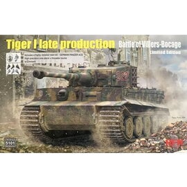 Ryefield Model RFM - Tiger I Late Production Battle of Villers-Bocage - Limited Edition - 1:35