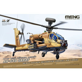 MENG MENG - Boeing AH-64D SARAF - Heavy Attack Helicopter - 1:35