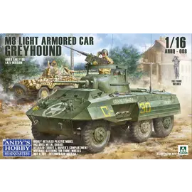 Andy's Hobby Headquarters Andy's Hobby Headquarter -  M8 Light Armored Car Greyhound - 1:16