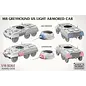 Andy's Hobby Headquarters M8 Light Armored Car Greyhound - 1:16