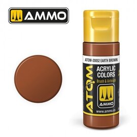 AMMO by MIG AMMO - ATOM COLOR Earth Brown