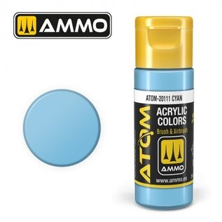 AMMO by MIG ATOM COLOR Cyan