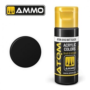 AMMO by MIG ATOM COLOR Matt Black