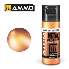 AMMO by MIG AMMO - ATOM METALLIC Gold Pink