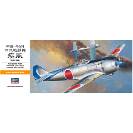 Hasegawa Hasegawa - Nakajima Ki84 Hayate (Frank) Japanese Army Fighter - 1:72