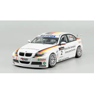 NuNu Model Kit BMW 320si (E90) 2008 WTCC Brands Hatch Winner - 1:24