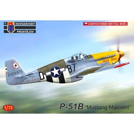 Kovozávody Prostějov Kovozávody Prostějov - NAA P-51B Mustang Malcolm - 1:72