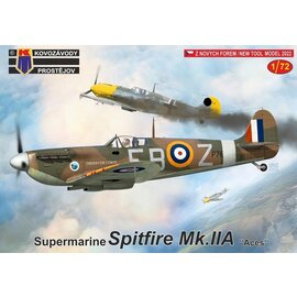 Kovozávody Prostějov Kovozávody Prostějov - Supermarine Spitfire Mk.IIA "Aces" - 1:72