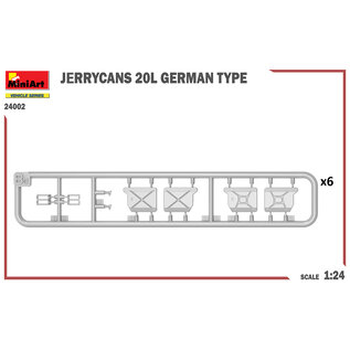 MiniArt Jerrycans 20L - German type - 1:24