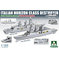 TAKOM Italian Horizon Class Destroyer D553 Andrea Doria / D554 Caio Duilio - 1:350