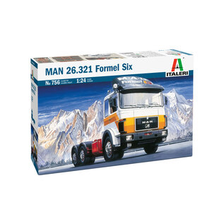 Italeri MAN 26.321 Formel Six - 1:24