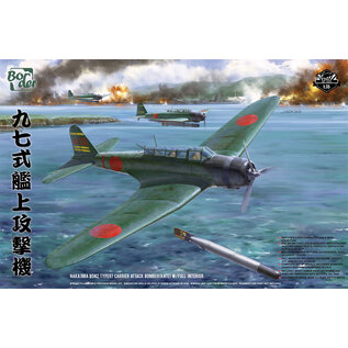 Border Model Border - Nakajima B5N2 Type 97 Carrier Attack Bomber "Kate" - 1:35