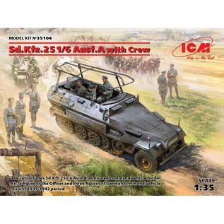 ICM Sd.Kfz.251/6 Ausf.A with Crew - 1:35