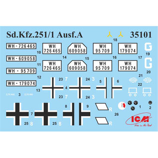 ICM Sd.Kfz.251/1 Ausf. A - 1:35