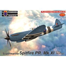 Kovozávody Prostějov Kovozávody Prostějov - Supermarine Spitfire PR Mk.XI "D-Day Markings" - 1:72