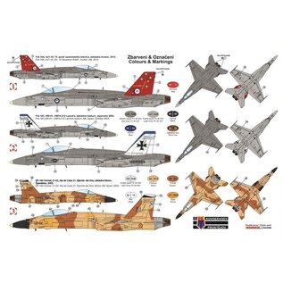 Kovozávody Prostějov McDonnell Douglas F/A-18A/C Hornet - 1:72