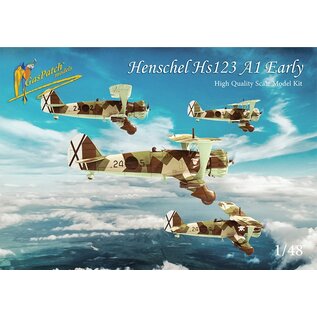 GasPatch Models Henschel Hs 123A-1 early "Legion Condor" - 1:48