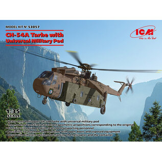 ICM Sikorsky CH-54A Tarhe with Universal Military Pod - 1:35