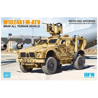Ryefield Model M1240A1 M-ATV MRAP all terrain vehicle - 1:48
