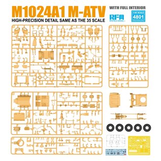 Ryefield Model M1240A1 M-ATV MRAP all terrain vehicle - 1:48