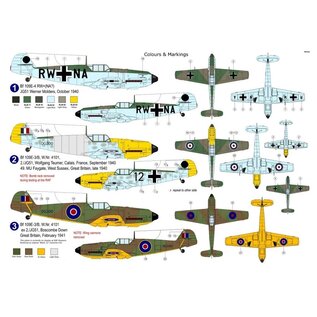 AZ Model Messerschmitt Bf 109E-3/4 "Special markings" Part II - 1:72