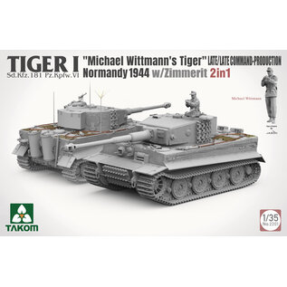 TAKOM Sd.Kfz. 181 Pz.Kpfw. VI Ausf. E "Michael Wittmann's Tiger"(Late/Late Command) - 1:35