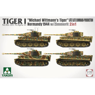 TAKOM Sd.Kfz. 181 Pz.Kpfw. VI Ausf. E "Michael Wittmann's Tiger"(Late/Late Command) - 1:35